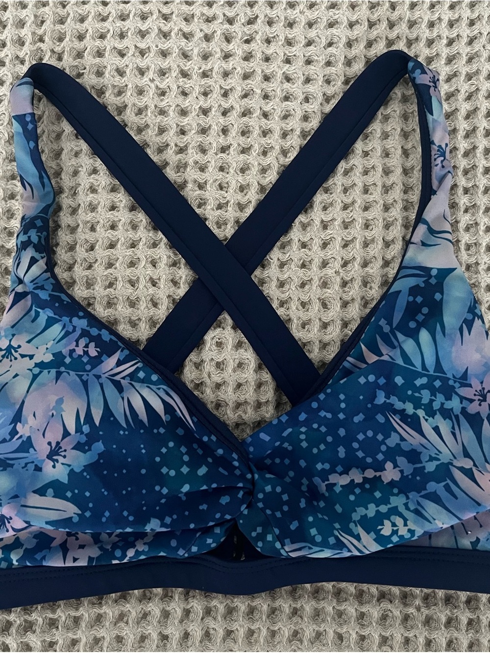 Title Nine Blue Bikini Set - Picture 2 of 8